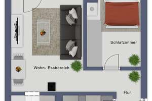 2-Zimmer-Wohnung in Freilassing mit Balkon & Holzofen – gepflegt und vermietet – 83395 Freilassing – Vorschaubild 18