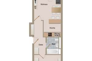 Moderne 2 Zimmer Wohnung mit Lift, Einbauküche, 2 Balkonen und PKW Stellplatz – Langer Weg 51b, 39112 Sudenburg, Magdeburg – Vorschaubild 14