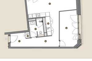 Stilvolle 2 Zimmerwohnung mit geh. Innenausstattung mit Balkon und EBK in Hamburg HafenCity – Hamburg – Vorschaubild 2