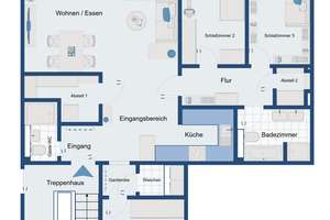 Großzügige 4-Zimmer-Wohnung mit Balkon im ehemaligen Vierkanthof in Mönchengladbach - Holt – Die vollständige Adresse der Immobilie erhältst du vom Anbieter., 41069 Holt, Mönchengladbach – Vorschaubild 15