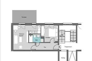 Neubau! Geräumige 2-Zimmer-Wohnung mit Terrasse im Zentrum-Ost – Kreuzstraße 23, 4103 Zentrum-Ost, Leipzig – Vorschaubild 9