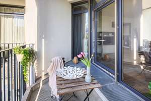 Bogenhausen: 1,5-Zimmer Apartment mit Balkon, stylisch, modern - frei – Die vollständige Adresse der Immobilie erhältst du vom Anbieter., 81677 Parkstadt, München – Vorschaubild 14
