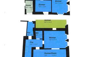 WG geeignet! 
Charmante 4-Zimmer-Wohnung auf zwei Etagen in der bekannten Künstlergasse von Passau! – Die vollständige Adresse der Immobilie erhältst du vom Anbieter., 94032 Passau, Passau – Vorschaubild 21