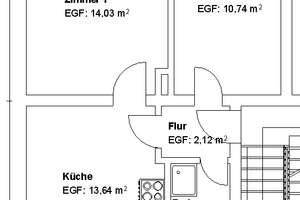Freundliche 2 ZKB im Grünen! – Röntgenstraße 37, 34127 Nord (Holland), Kassel – Vorschaubild 2