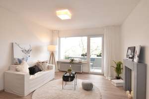 Renovierte 2-Zimmer-Wohnung mit Balkon, Stellplatz & Aufzug in Nürnberg-Schoppershof – Die vollständige Adresse der Immobilie erhältst du vom Anbieter., 90491 Schoppershof, Nürnberg – Vorschaubild 1