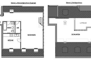 Wohnerlebnis Königstraße - Helle 2-Zimmer-Maisonettewohnung mit Parkettboden – Königstraße 7, 1097 Innere Neustadt, Dresden – Vorschaubild 2