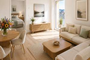Coole, kompakte  2 Zim-Whg  mit Südwestbalkon und Panoramablick – Sarajevo- Ufer 24, 39106 Alte Neustadt, Magdeburg – Vorschaubild 5