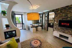 Achtung Reserviert! Designer Wohnung Romy Schneider, familienfreundlich, Gartenblick, Balkon