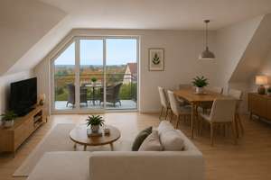 Exklusive Dachgeschosswohnung mit Penthouse-Charakter *Neubau/Erstbezug* – Genossenschaftsstraße 58, 75173 Südweststadt, Pforzheim – Vorschaubild 1