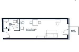 Sofort bezugsfrei: Top Neubau-Apartment mit EBK, Keller & Balkon – Löwenberger Straße 1, 10315 Friedrichsfelde, Berlin – Vorschaubild 6