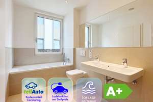 *** NEU * NEUBAU A+ * Ausrichtung zum Fluss * 3  Zimmer * Penthouse * TG *** – Emil-Fuchs-Str. 9, 4105 Zentrum-Nordwest, Leipzig – Vorschaubild 1