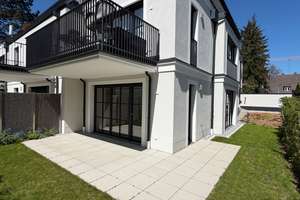Exklusive Maisonette-Gartenwohnung, 3 Zimmer plus Hobbyraum/Bad, Süd-Terrasse