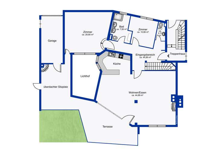 Grundriss Erdgeschoss