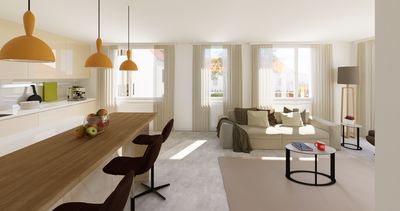 Dachgeschoss-Charme in Iphofen: 2 Zimmer nahe Altstadt mit Tiefgarage