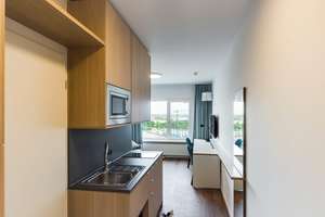 Möblierte Studio mit EBK, Fitness-Studio und Concierge - Mitte – Lehrter Straße 24b, 10557 Moabit, Berlin – Vorschaubild 5