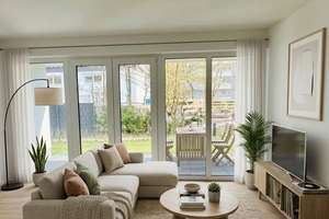 Großzügige 2-Zimmer-Neubauwohnung mit hochwertiger Einbauküche und eigenem Gartenanteil – 65931 Sindlingen, Frankfurt am Main – Vorschaubild 1