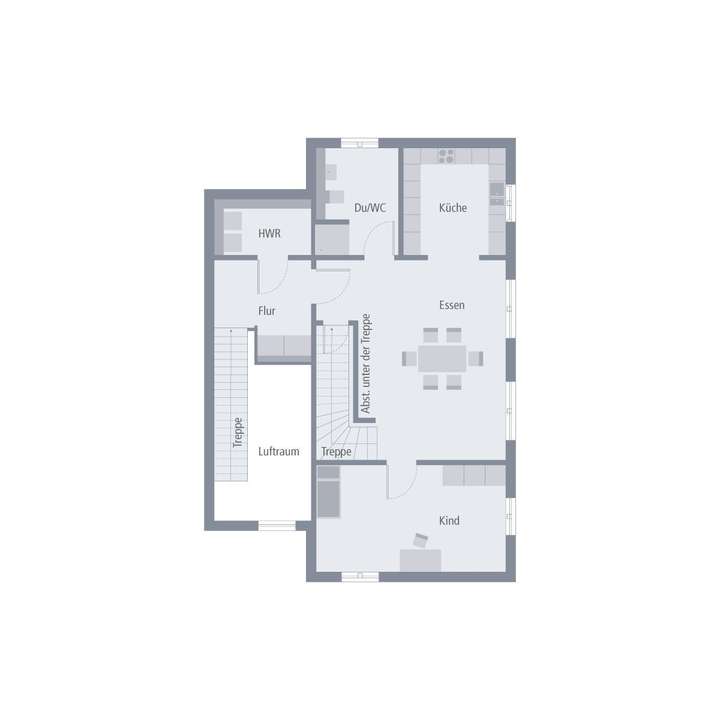 Grundriss Obergeschoss 1