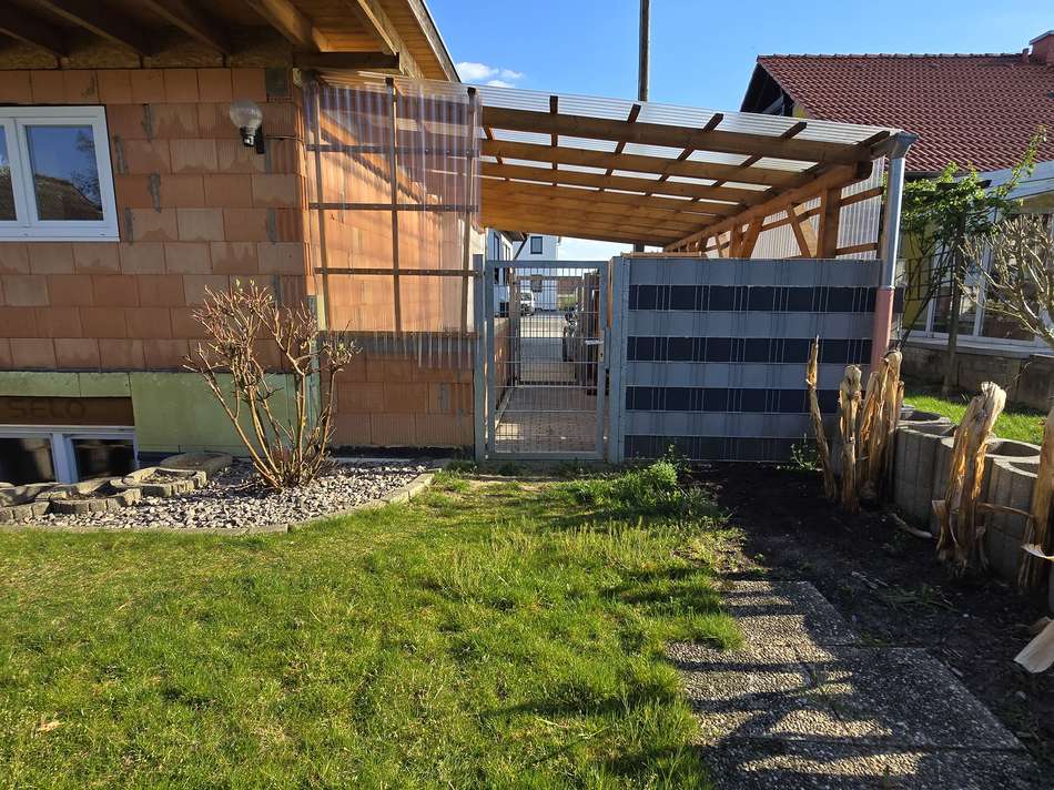 Garten zu Abtrennung Einlieger