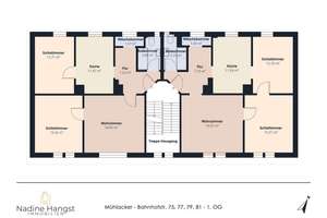 Investorenpaket: 4 Denkmal-MFH mit 25 Wohneinheiten & 24 Stellplätzen mit Top Rendite in Mühlacker – Die vollständige Adresse der Immobilie erhältst du vom Anbieter., 75417 Mühlacker – Vorschaubild 14