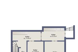 Einfamilienhaus auf Erbpachtgrundstück mit Garage, in HH-Bramfeld – 22175 Bramfeld, Hamburg – Vorschaubild 29