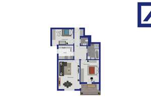 Kapitalanlage in Bremen – gepflegte 3-Zimmer-Eigentumswohnung mit Balkon und Stellplatz – Die vollständige Adresse der Immobilie erhältst du vom Anbieter., 28325 Ellenerbrok-Schevemoor, Bremen – Vorschaubild 8