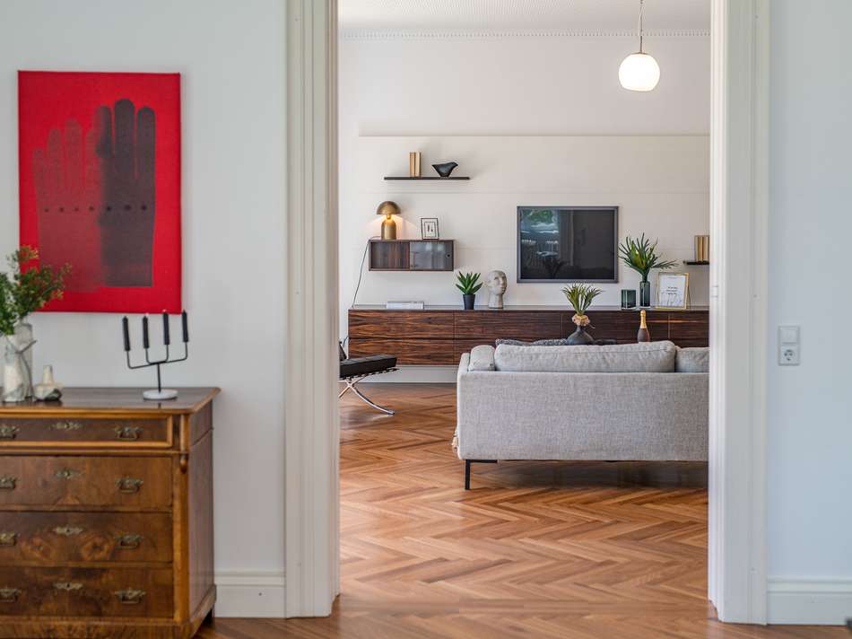 Durchgang ins Wohnzimmer