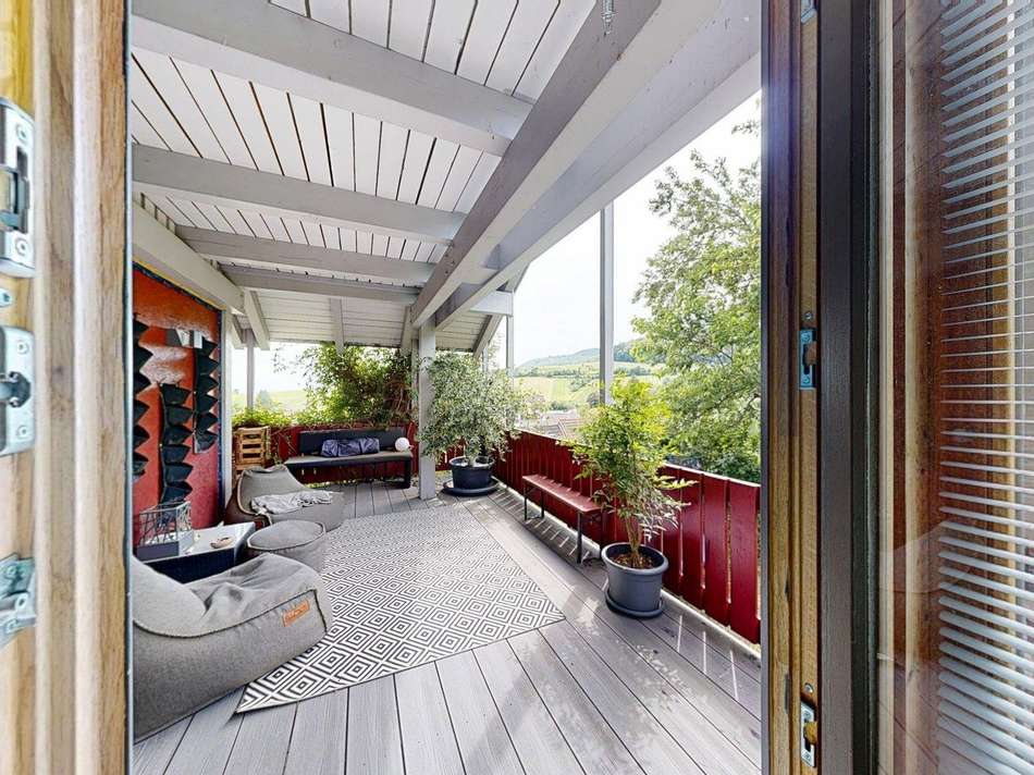 EG Balkon überdacht