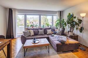 Waldtrudering: Helle 3-Zimmer Wohnung – perfekt geschnitten und zentral gelegen