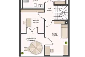 Modernes Stadthaus mit Dachterrasse, PV-Anlage & familienfreundlichem Grundriss – Die vollständige Adresse der Immobilie erhältst du vom Anbieter., 93055 Burgweinting-Harting, Regensburg – Vorschaubild 31