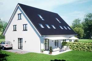 Haus, Doppelhaushälfte Neubau in Top Lage mit viel Platz auch als KFW 40 oder 55  erhältlich – Die vollständige Adresse der Immobilie erhältst du vom Anbieter., 18057 Kröpeliner-Tor-Vorstadt, Rostock – Vorschaubild 3