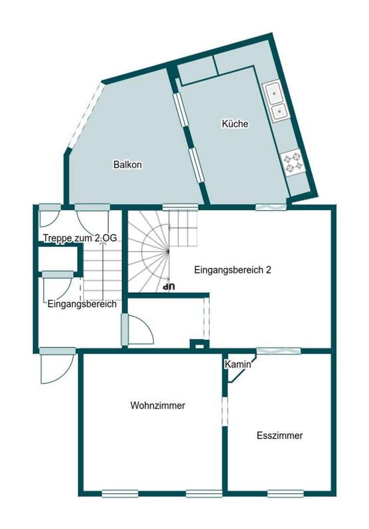 Grundriss Skizze EG