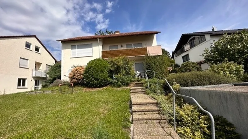 2Rm Zweifamilienhaus – Aichwald – Südost-Terrasse & Ausbaureserve