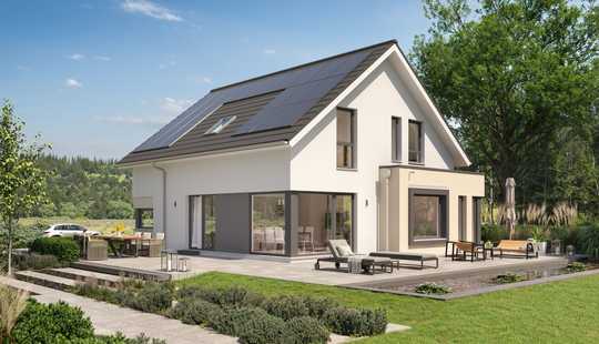 Bild von Modernes Niedrigenergiehaus