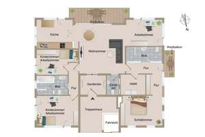 Leipzig: Design und Ruheoase in perfekter Harmonie – Die vollständige Adresse der Immobilie erhältst du vom Anbieter., 4179 Leutzsch, Leipzig – Vorschaubild 12