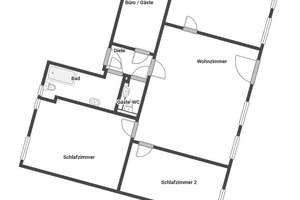 Großzügige 3,5 Zimmer Wohnung mit Balkon (1.OG) im gepflegten Altbauhaus, MG - Eicken – Die vollständige Adresse der Immobilie erhältst du vom Anbieter., 41061 Eicken, Mönchengladbach – Vorschaubild 14
