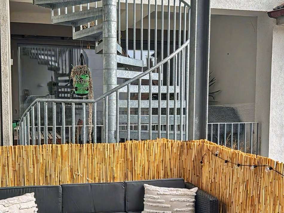 Gemütlicher Balkon