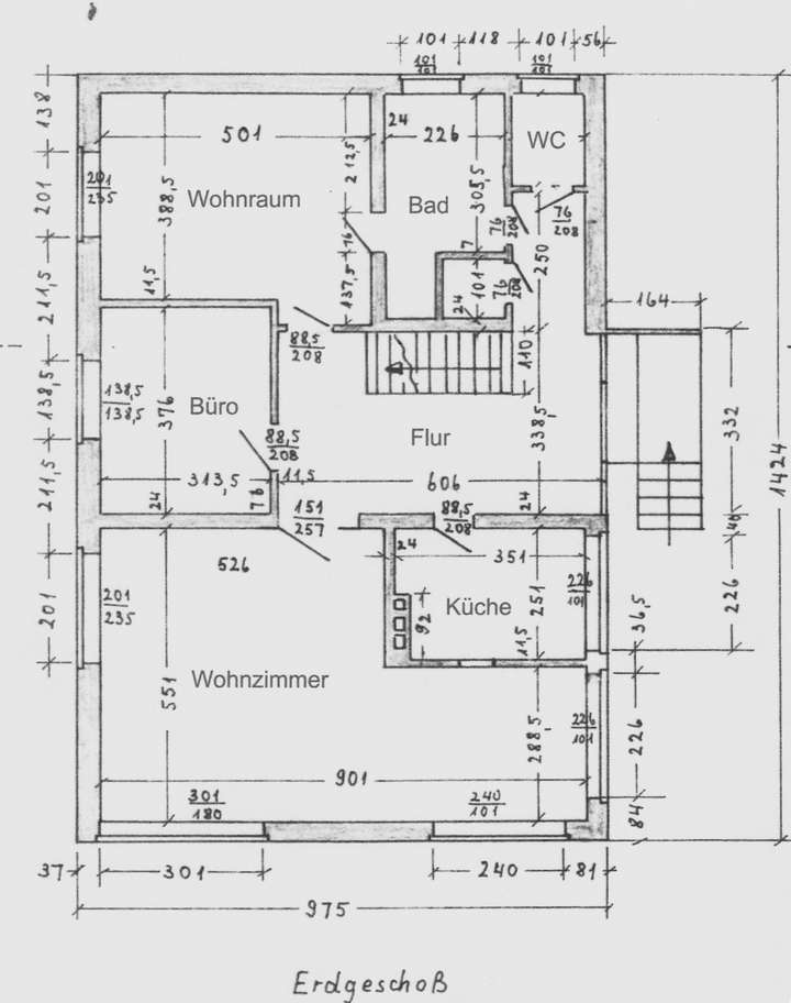 Grundriss Erdgeschoss