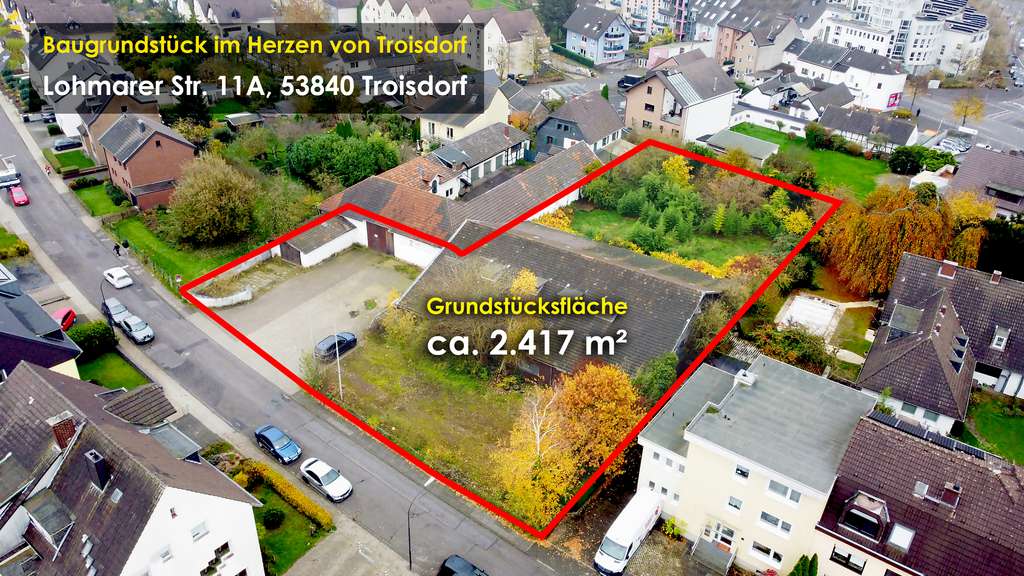 ⚡️ BAUGRUNDSTÜCK 💎 2.417 m² in Toplage – Ihr Fundament für modernes Wohnen oder rentable Projekte