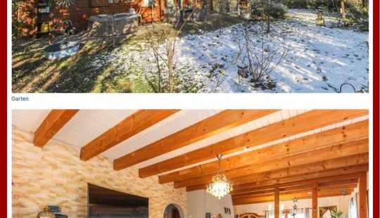 Bild von Tolle Gelegenheit – Modernes Holzhaus mit großem Garten und Einliegerwohnung!