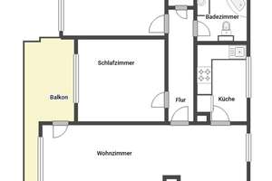 Zentral gelegen & komfortabel – 3-Zimmer-Wohnung mit Balkon in Duisburg-Neumühl – Die vollständige Adresse der Immobilie erhältst du vom Anbieter., 47167 Neumühl, Duisburg – Vorschaubild 13