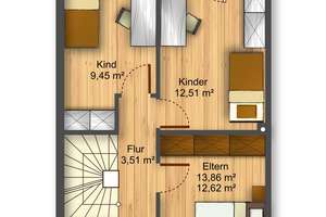 Gepflegtes Reihenmittelhaus mit großer Terrasse und liebevoll angelegtem Garten zu verkaufen – Gerhard-van-der-Poll Str. 10, 28832 Achim – Vorschaubild 16