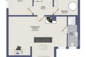Freistehendes Plus-Energiehaus mit ruhigem Südwestgarten in S- und U-Bahn Nähe/ Effizienzklasse A – München – Vorschaubild 5