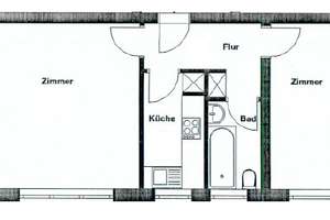Provisionsfrei und direkt bezugsfertig - praktische 2 Zimmerwohnung in Schöneberg! – Die vollständige Adresse der Immobilie erhältst du vom Anbieter., 10781 Schöneberg, Berlin – Vorschaubild 8