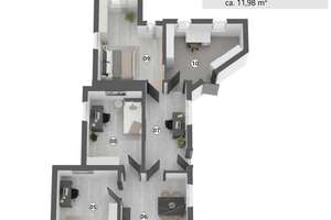 Ankommen. Durchatmen | Bungalow mit 4 Zimmer u. 110qm2 Wohnfläche | Naturparadies mitten in Hamburg. – Die vollständige Adresse der Immobilie erhältst du vom Anbieter., 22339 Hummelsbüttel, Hamburg – Vorschaubild 18