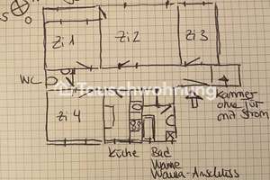 Tauschwohnung: Tausche schöne zentrale 4 Zimmer gegen größere Altbauwohnung – Die vollständige Adresse der Immobilie erhältst du vom Anbieter., 80335 St. Benno, München – Vorschaubild 2