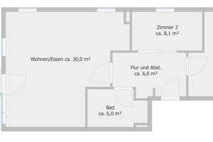 Ruhiges Wohnen in zweiter Baureihe am Stadtpark, mit Balkon, Aufzug, TG!! – Die vollständige Adresse der Immobilie erhältst du vom Anbieter., 22299 Winterhude, Hamburg – Vorschaubild 10