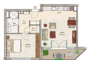 Neubauwohnung mit Südbalkon im beliebten Frankfurt - Nordend-Ost – 60316 Ostend, Frankfurt am Main – Vorschaubild 8