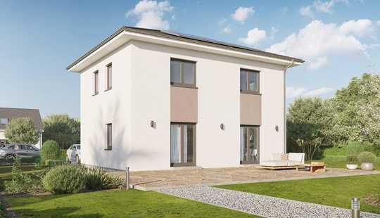 Bild von Ihr Stadtvilla in Egelsbach: technikfertig ausgebaut inkl. Bodenplatte inkl. Grundstück - KFN/QNG-mö