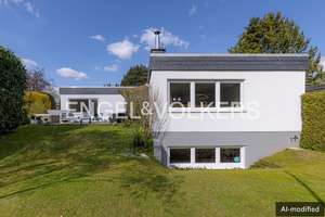 Stilvoller Architektenbungalow mit großem Garten in Niederursel – 60439 Niederursel, Frankfurt am Main – Vorschaubild 2