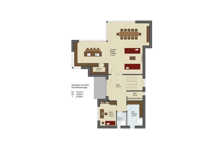 Grundriss Erdgeschoss